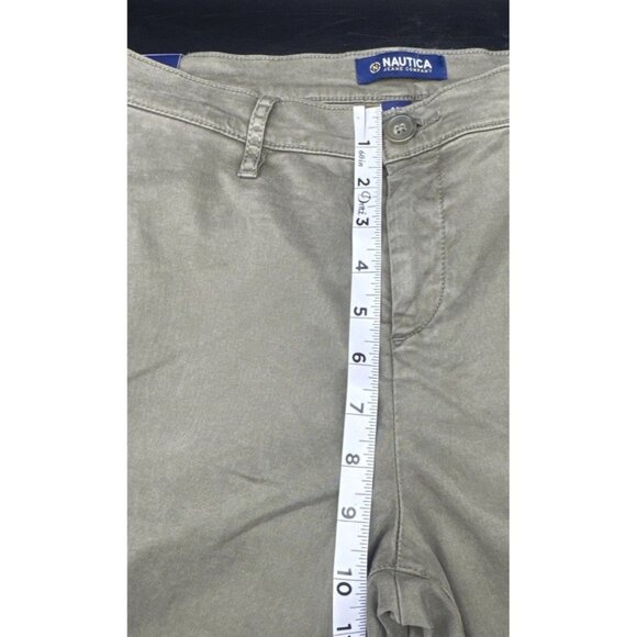 Nautica Women’s Green Tencel Ankle Trouser Pants Sz 4 NEW - Picture 14 of 16
